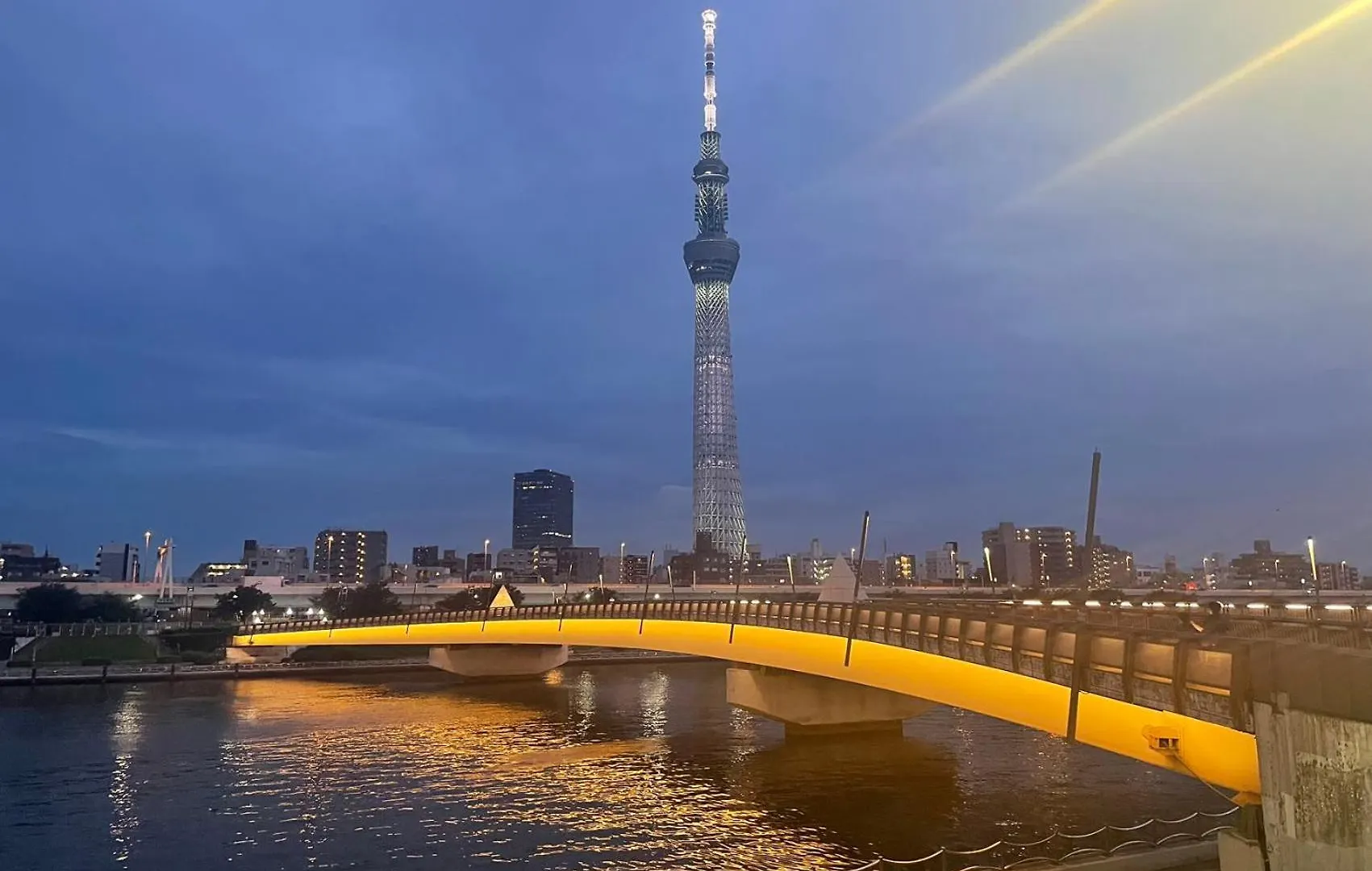 Calum Asakusa Imado Tokyoカルム浅草今戸ツインルーム新築民泊東京浅草隅田川今戸神社近くスカイツリー見えるコンビニコインランドリー近くある浅草駅まで徒歩圏内アクセス便利成田空港羽田空港銀座渋谷東京駅直通 Japan