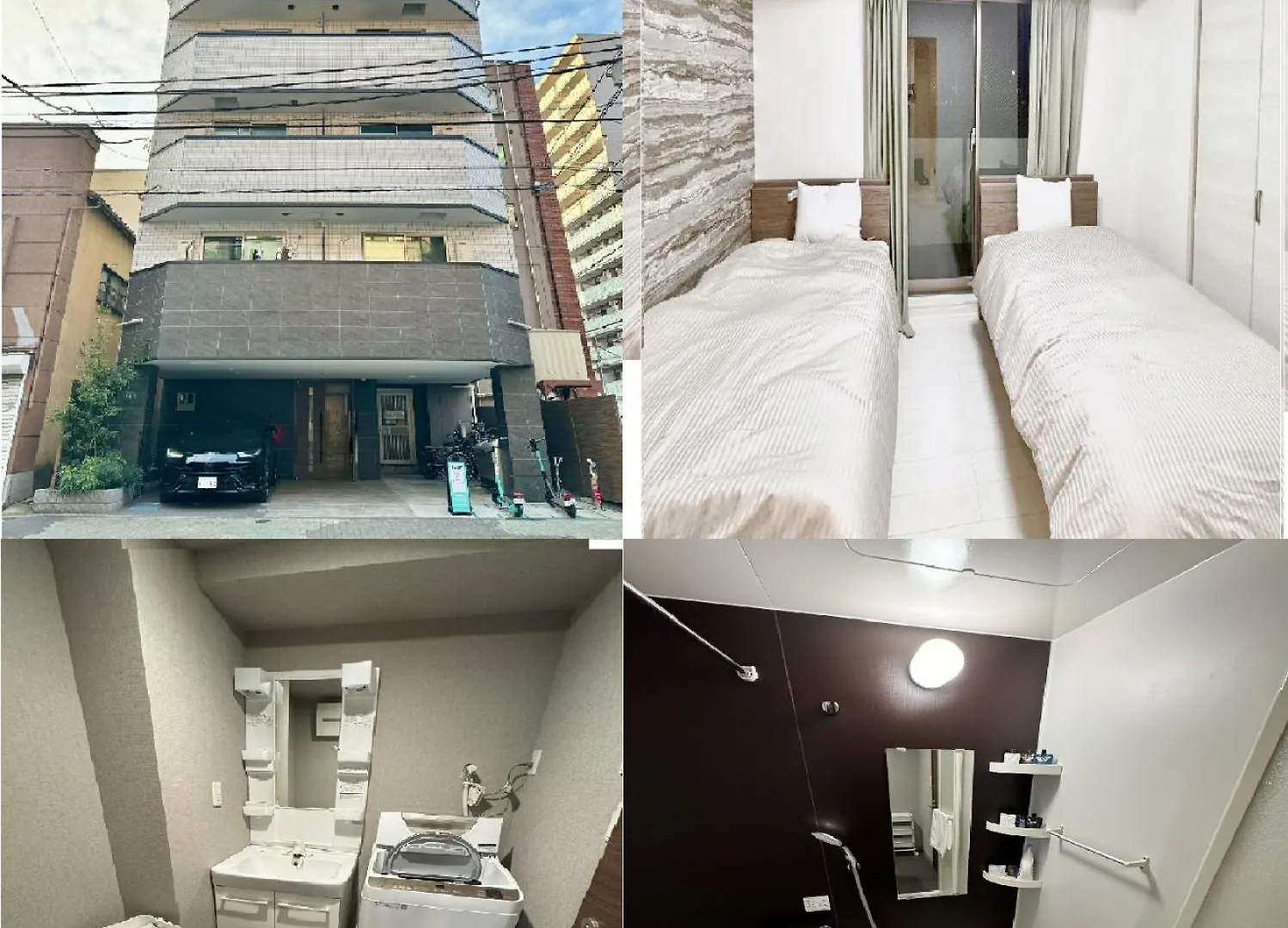Apartment Calum Asakusa Imado Tokyoカルム浅草今戸ツインルーム新築民泊東京浅草隅田川今戸神社近くスカイツリー見えるコンビニコインランドリー近くある浅草駅まで徒歩圏内アクセス便利成田空港羽田空港銀座渋谷東京駅直通